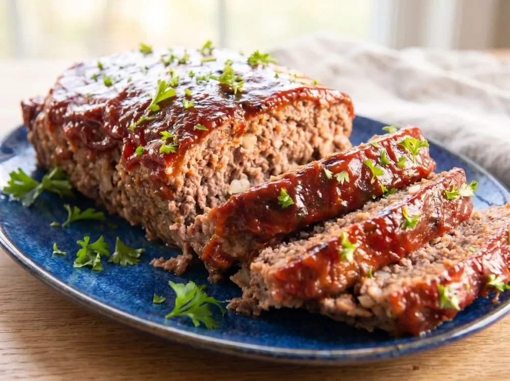 Glazed Air Fryer Meatloaf Minis