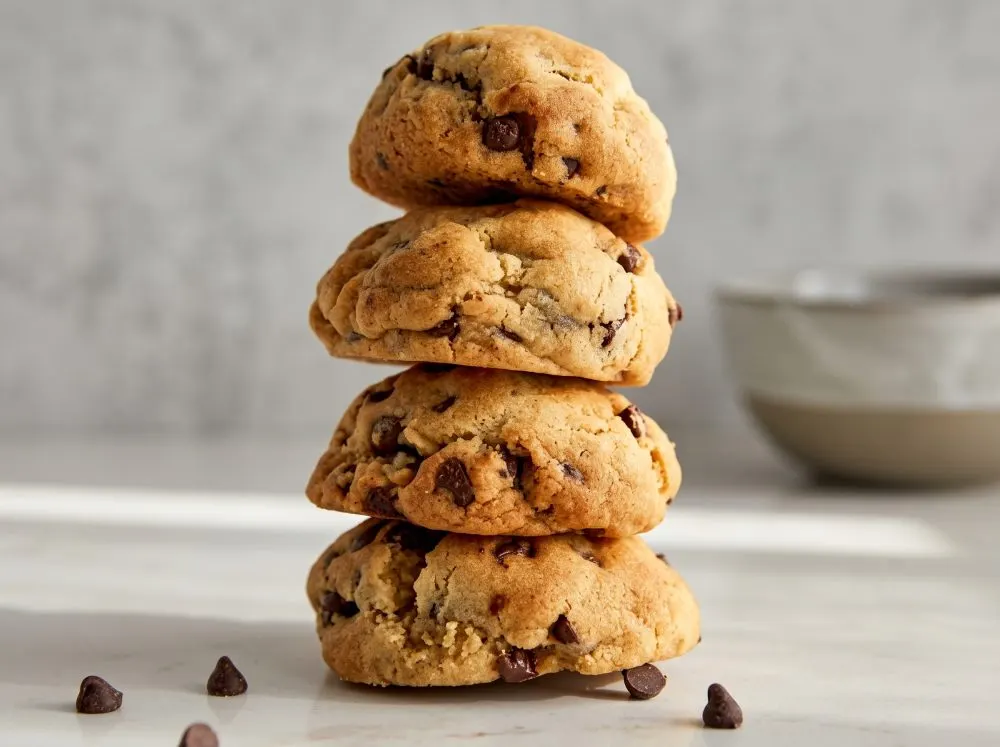 Golden-Edge Air Fryer Chocolate Chip Cookies