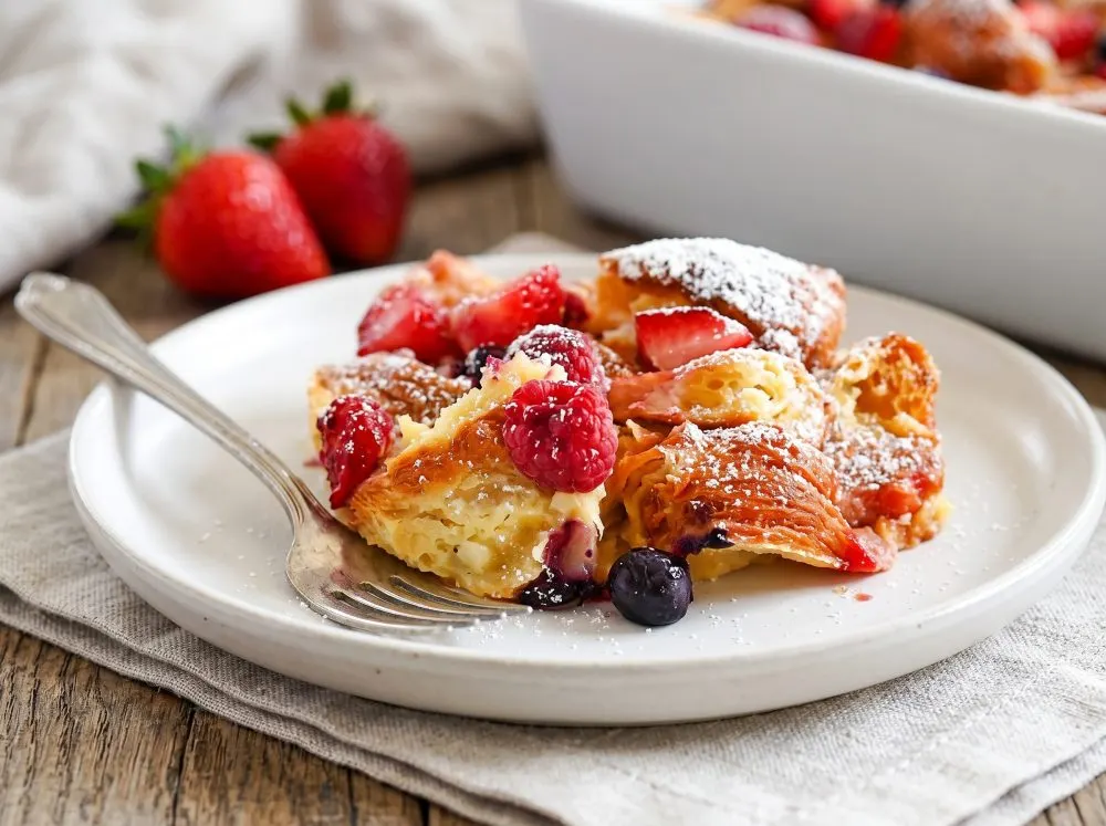 Easy Berry Croissant Bake (Make-Ahead Brunch Favorite)