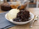 Warm Chocolate Cobbler with Gooey Fudge Sauce - photo 2
