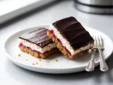 No Bake Raspberry Cheesecake Bars with Chocolate Drizzle - photo 2