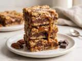 Gooey Caramel Oatmeal Chocolate Chip Bars - photo 3