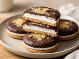 Decadent S'mores Cracker Cookies with Fudge Frosting - photo 1