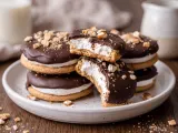 Decadent S'mores Cracker Cookies with Fudge Frosting - photo 2