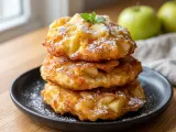 Crispy Air Fryer Apple Fritters with Sweet Glaze - photo 3