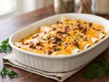 Cheesy Breakfast Enchiladas with Sausage and Bacon - photo 3
