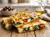 Crispy Spinach and Feta Quesadillas - photo 1