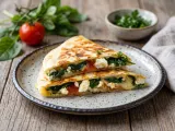 Crispy Spinach and Feta Quesadillas - photo 2
