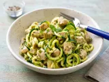 One-Pot Pesto Chicken Alfredo Zucchini Noodles (Easy Weeknight Dinner) - photo 2