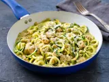 One-Pot Pesto Chicken Alfredo Zucchini Noodles (Easy Weeknight Dinner) - photo 3