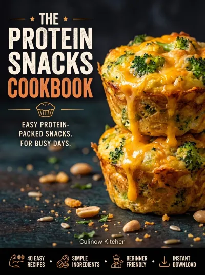 The Protein Snacks Cookbook cover