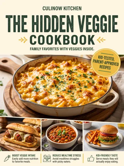 The Hidden Veggie Cookbook cover