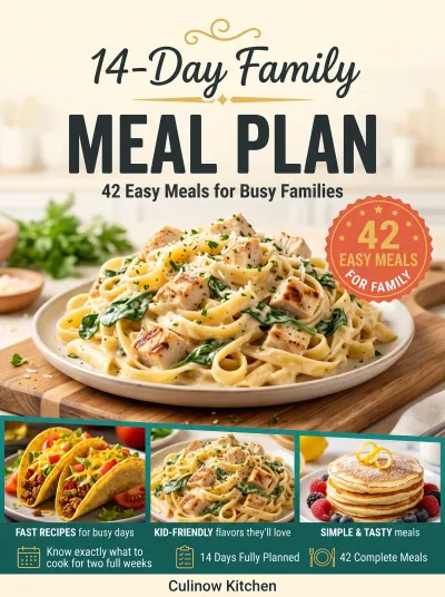 42 Easy Meals for Busy Families Without the Daily Planning Stress
