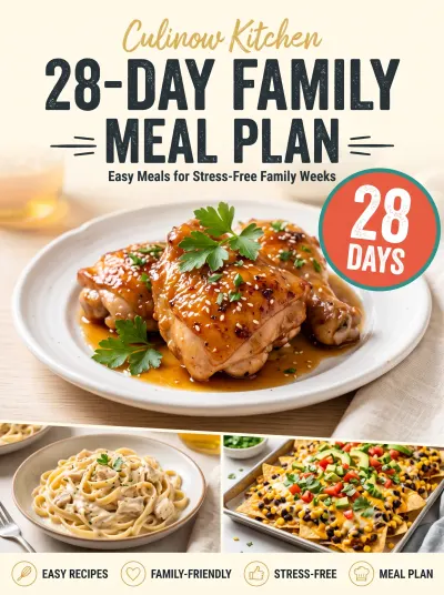 28 Days of Quick Family Meals for Busy Parents