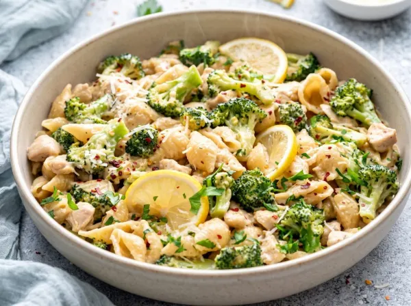 Creamy One-Pot Chicken & Broccoli Pasta