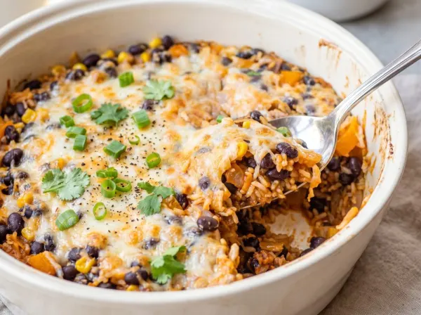 Weeknight Pulled Pork Casserole Bake