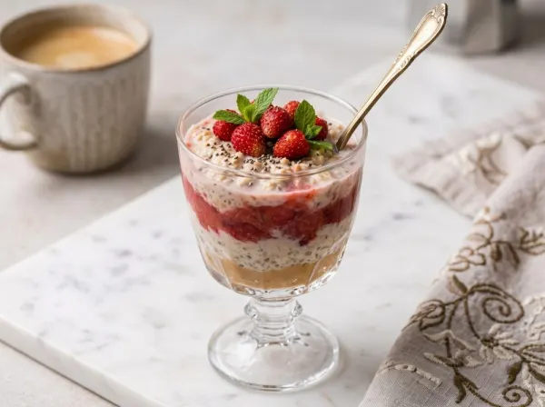 Creamy Protein Overnight Oats