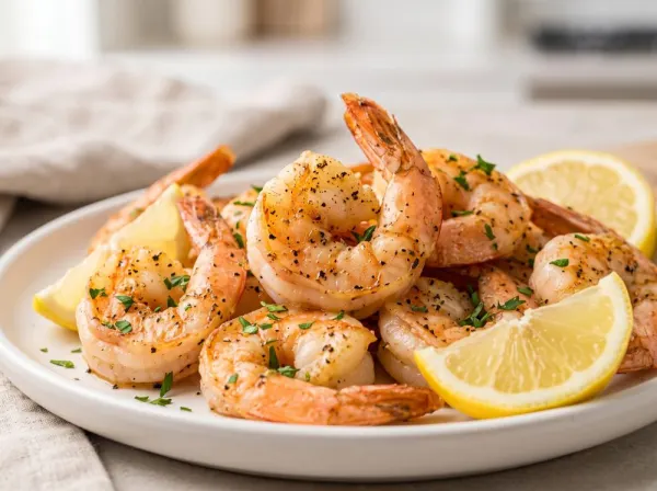 Weeknight Air Fryer Lemon Pepper Shrimp