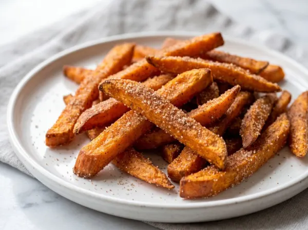 Garlic-Paprika Air Fryer Sweet Potato Fries