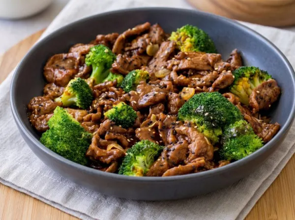 Savory Chinese Beef and Broccoli