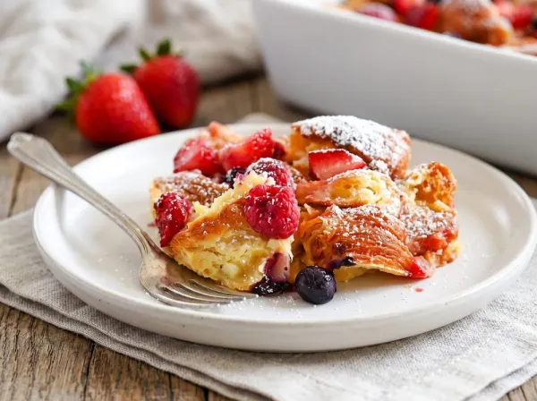Easy Berry Croissant Bake (Make-Ahead Brunch Favorite)