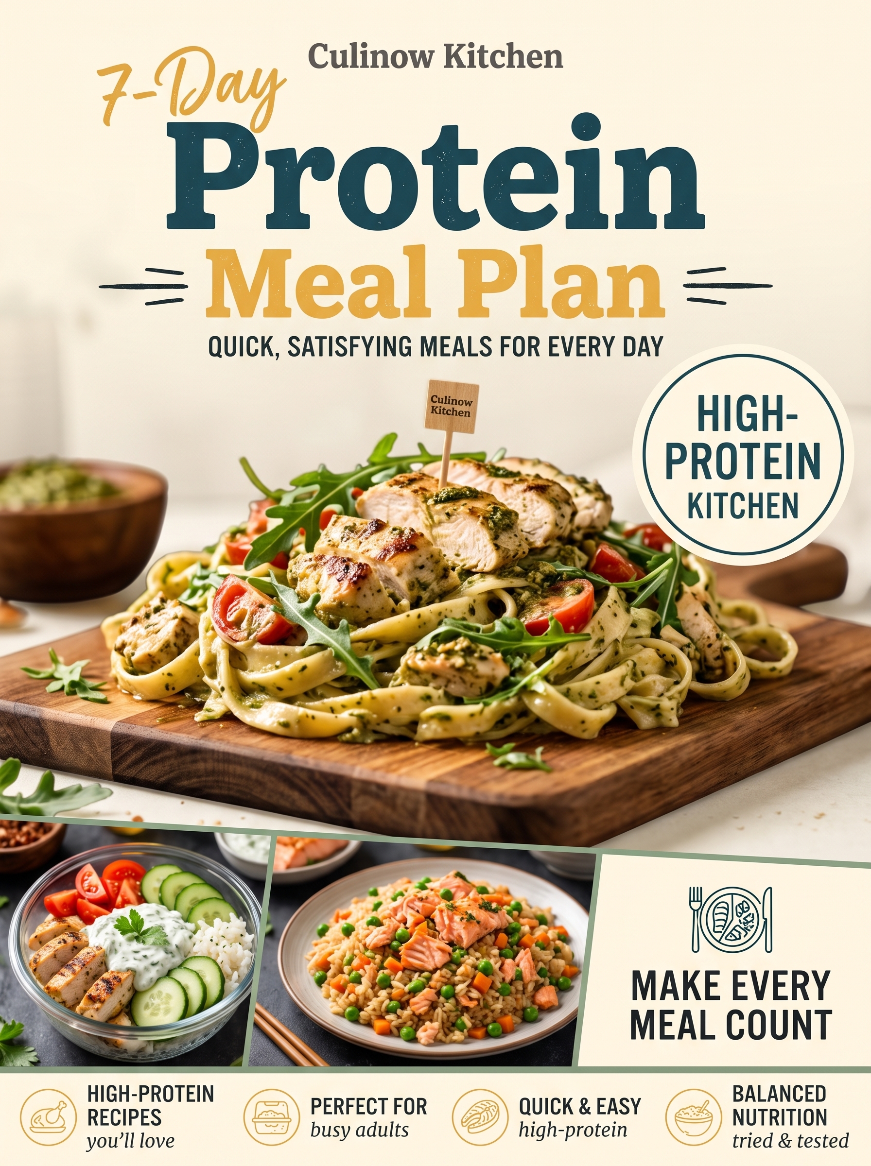 7-Day Protein Meal Plan cover
